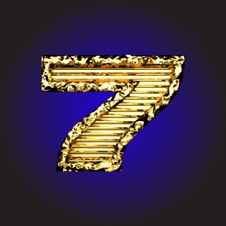 golden figureのイラスト素材