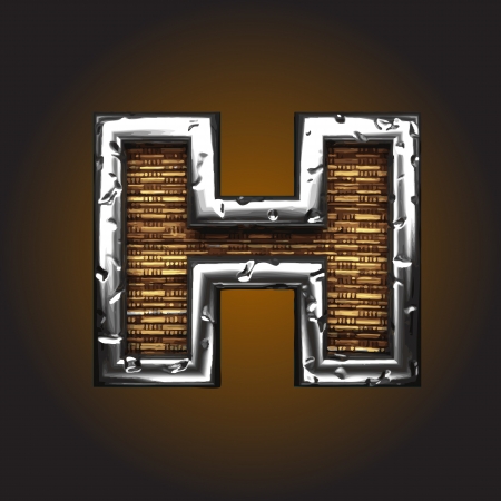 Vector wooden figureのイラスト素材