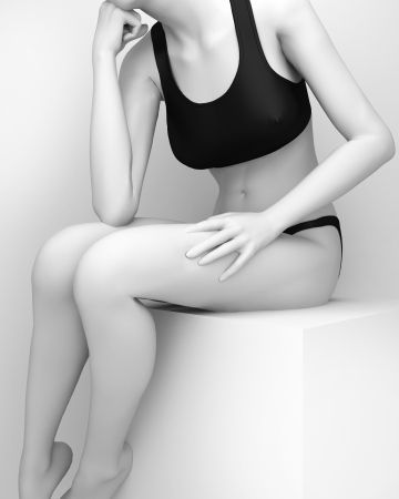 bikini womanの写真素材