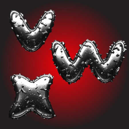 Metal figureのイラスト素材