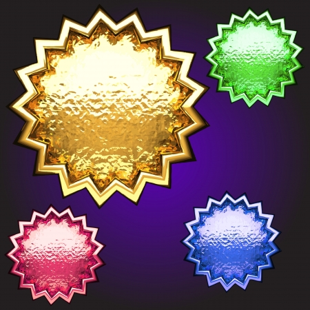 vector award setのイラスト素材