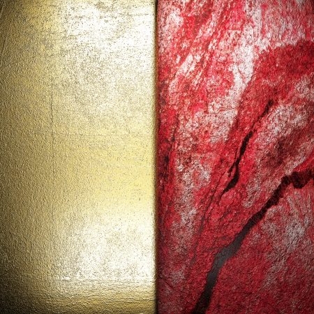 golden background made in 3Dの写真素材