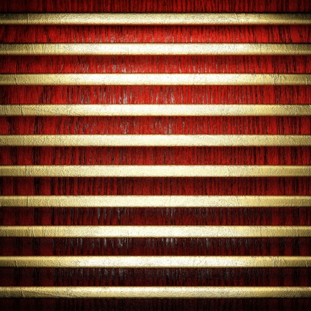 red wood and gold backgroundの写真素材