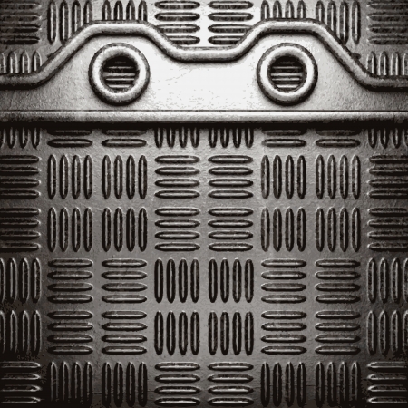 metal on wall backgroundのイラスト素材