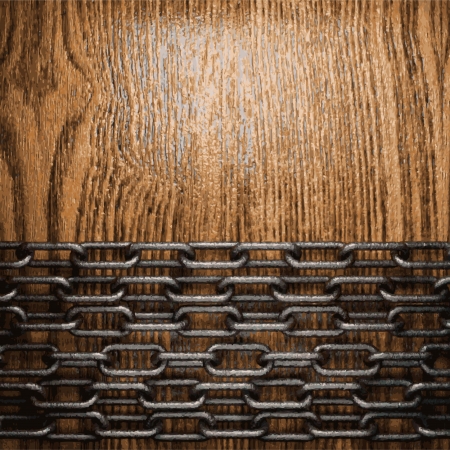 metal and wood backgroundのイラスト素材