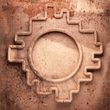 Old metal background