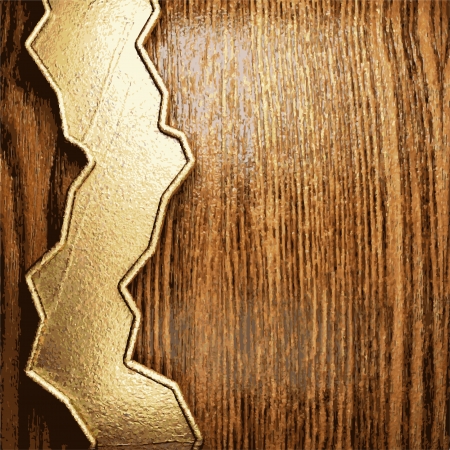 golden and wood  backgroundのイラスト素材