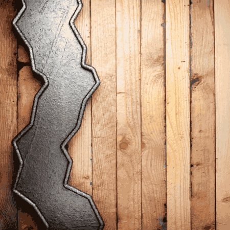 metal and wood backgroundのイラスト素材