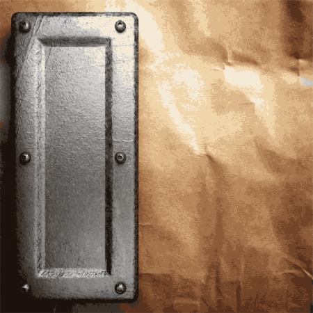 metal and paper backgroundのイラスト素材
