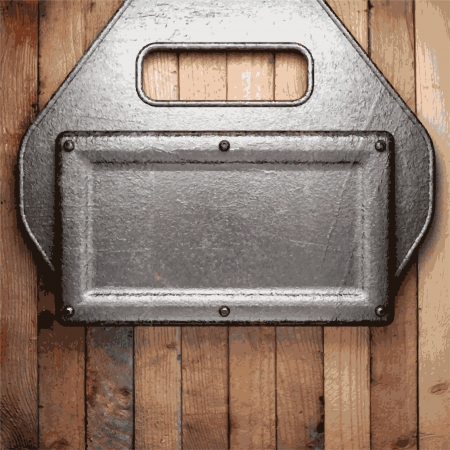metal and wood backgroundのイラスト素材