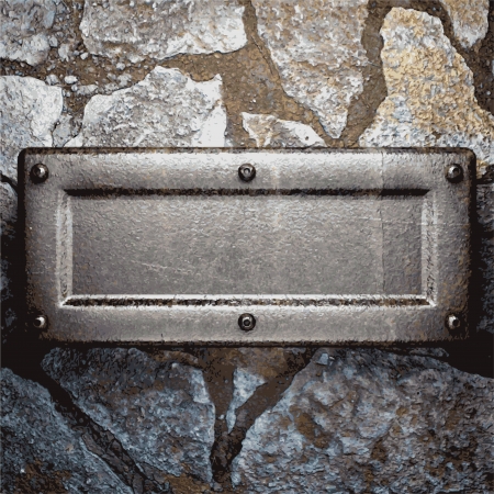 metal and stone backgroundのイラスト素材