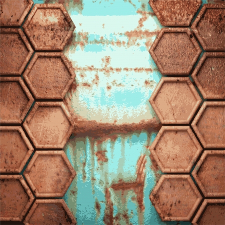 Old metal backgroundのイラスト素材