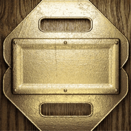 gold and wood backgroundのイラスト素材