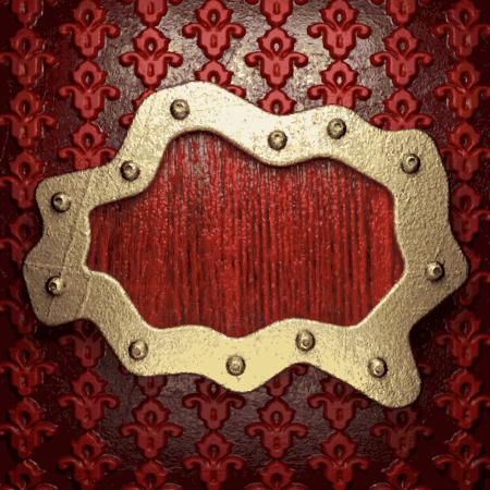 gold and wood backgroundのイラスト素材