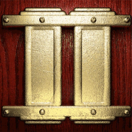 gold and wood backgroundのイラスト素材