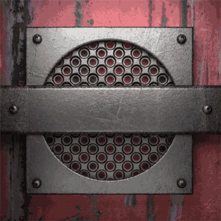 Old metal backgroundのイラスト素材