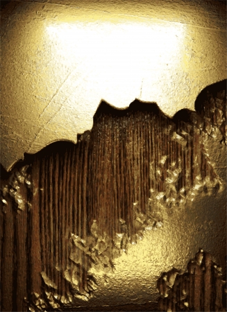 gold and wood backgroundのイラスト素材
