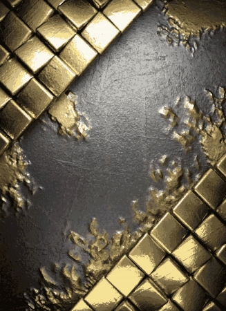gold on concrete backgroundのイラスト素材