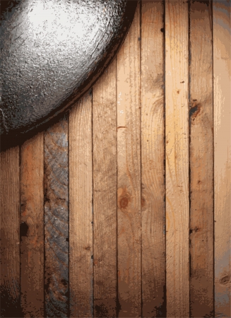 metal and wood backgroundのイラスト素材
