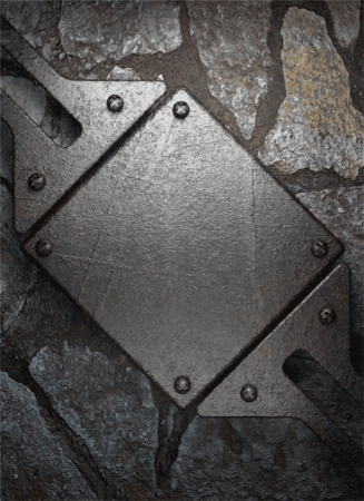 metal and stone backgroundのイラスト素材