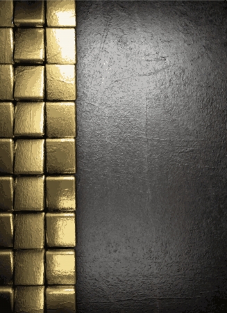 gold and silver backgroundのイラスト素材