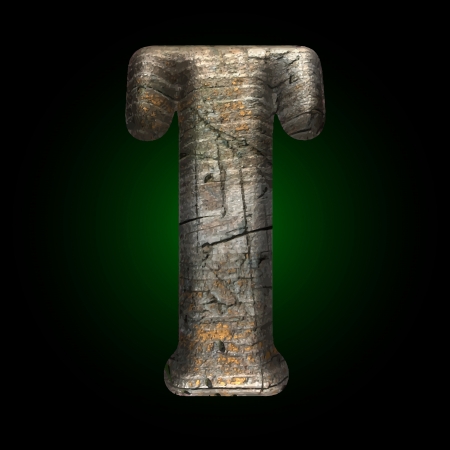 Vector wooden figureのイラスト素材