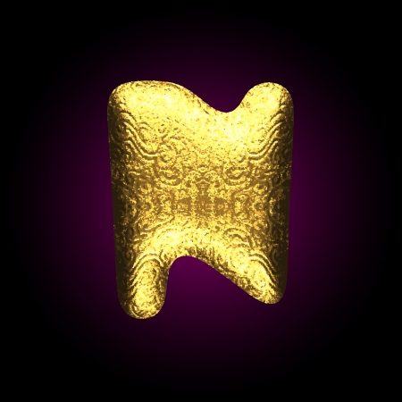 vector golden figureのイラスト素材