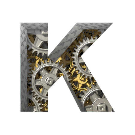 Vector gears cutted figureのイラスト素材