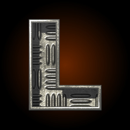 vector metal construction figureのイラスト素材