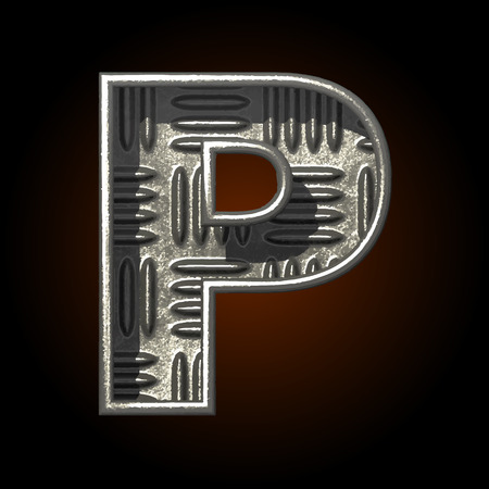 vector metal construction figureのイラスト素材