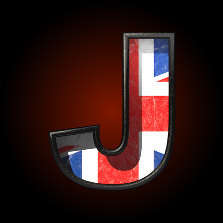 Vector Great Britain cutted figureのイラスト素材