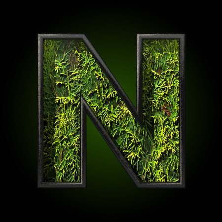 Vector grass cutted figureのイラスト素材