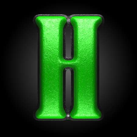vector green plastic figureのイラスト素材