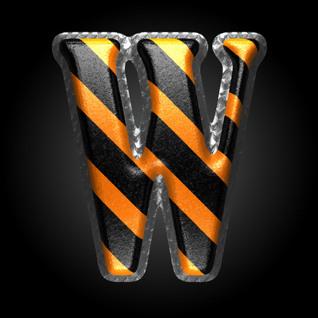 vector yellow and black figureのイラスト素材