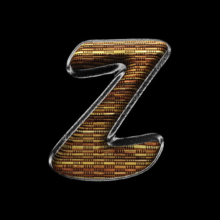 metal and wood figureの写真素材