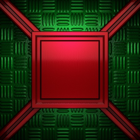 red and green metal backgroundの写真素材