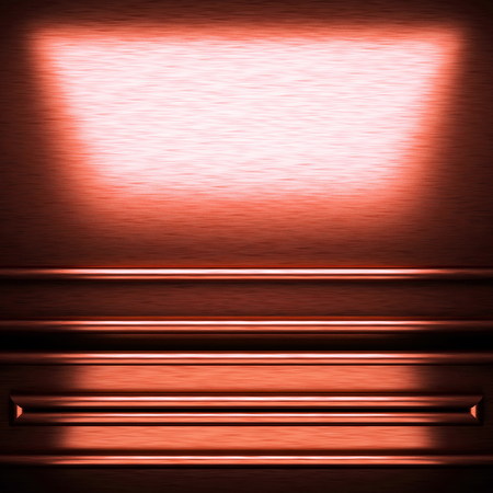 red brushed metal backgroundの写真素材