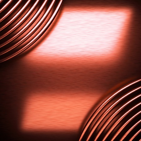 red brushed metal backgroundの写真素材