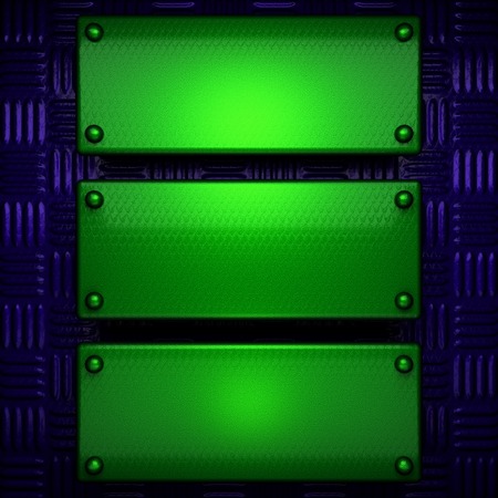 green and blue metal backgroundの写真素材