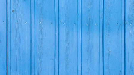 Pattern of Blue Wooden Paneling, Swedenの写真素材