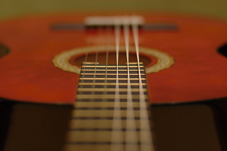 Classical guitarの写真素材