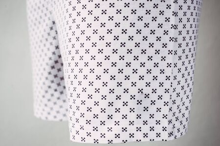 Men's underpants on a mannequin. On an isolated background.の写真素材