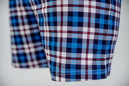 Men's underpants on a mannequin. On an isolated background.の写真素材