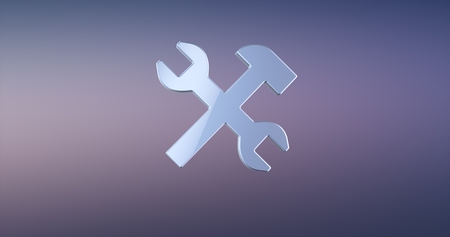 Tools Silver 3d Iconの写真素材