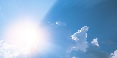 Dramatic view sky, Clouds at sunset, backgroundの写真素材
