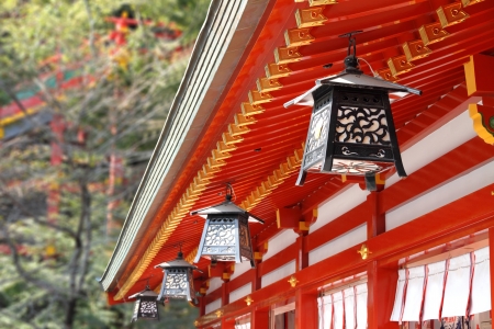 Japanese lanternの写真素材