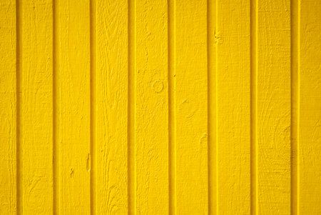 Light yellow color wooden planks texture backgroundの写真素材