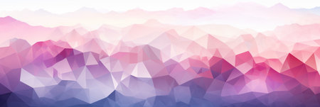 Dynamic abstract geometric texture background in vibrant purple, pink, and white for modern designsの素材