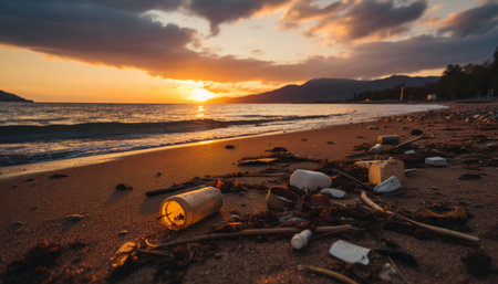 Alarming surge of plastic waste posing a grave threat to our planets fragile ecosystemsの素材