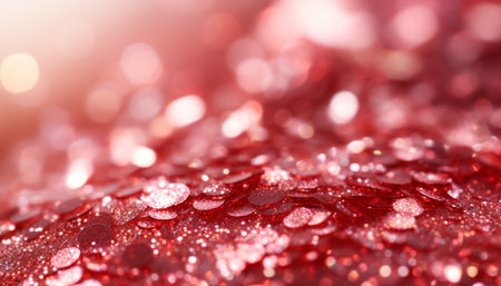 Elegant pink gradient blending with mesmerizing silver glitter for stunning textured backgroundの素材